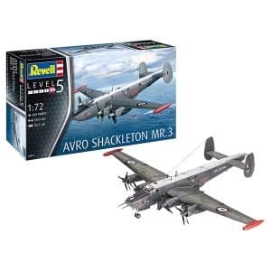 Avro Shackleton MR.3 1:72 Scale Level 5 Revell Model Kit