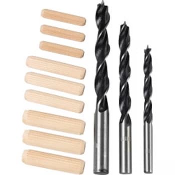 SupaTool Dowel and Drill Set 47 Piece