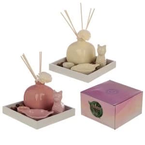 Llama Diffuser, Incense & Candle Holder Eden Aroma Set (1 Random Supplied)