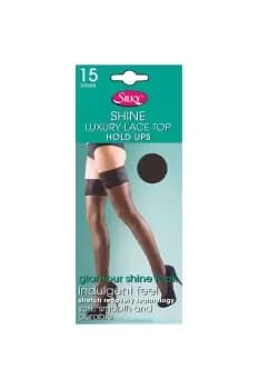 Shine Lace Top Hold Ups (1 Pair)