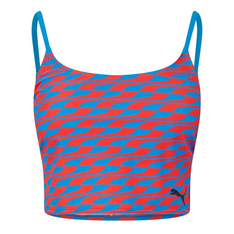 Puma Longline Bikini Top Womens - Blue Blue 8