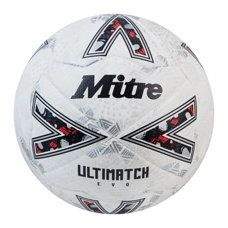 Mitre Ultimatch Evo - 5 - WhiteBlackTeal