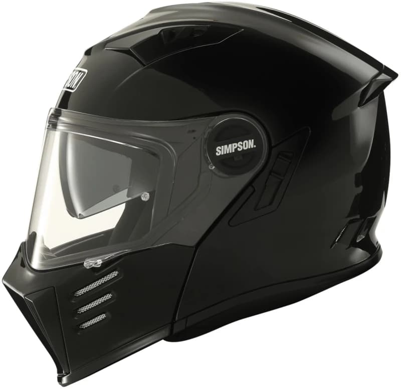 Simpson Darksome Solid 06 Helmet, black, Size 2XL for Men