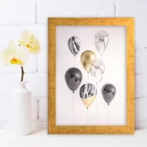 AC758618440 Multicolor Decorative Framed MDF Painting