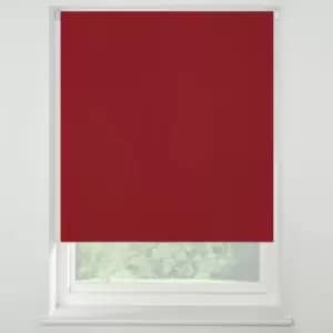 Swish Cherry Cordless Blackout Roller Blind Red