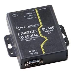 Brainboxes ES-446 Fast Ethernet PoE adapter