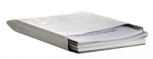 Q Connect White Gusset Env C4 Pk125