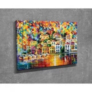 DC311 Multicolor Decorative Canvas Painting