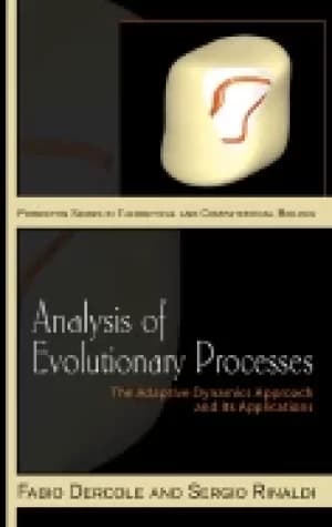 analysis of evolutionary processes the adaptive dynamics approach and its a