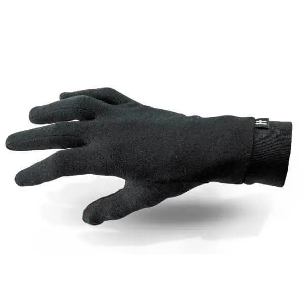 Halvarssons Wool Undergloves Black Size S