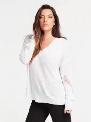 Guess Sweater With Sequin Appliqus