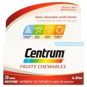 CENTRUM FRESH and FRUITY 30s