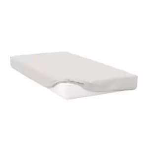 Belledorm 400 Thread Count Egyptian Cotton Fitted Sheet (Single) (Ivory)
