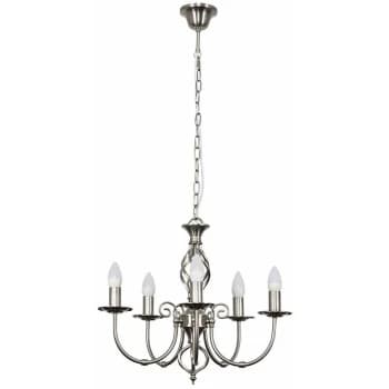 Minisun - Twist 5 Way Ceiling Light - Brushed Chrome