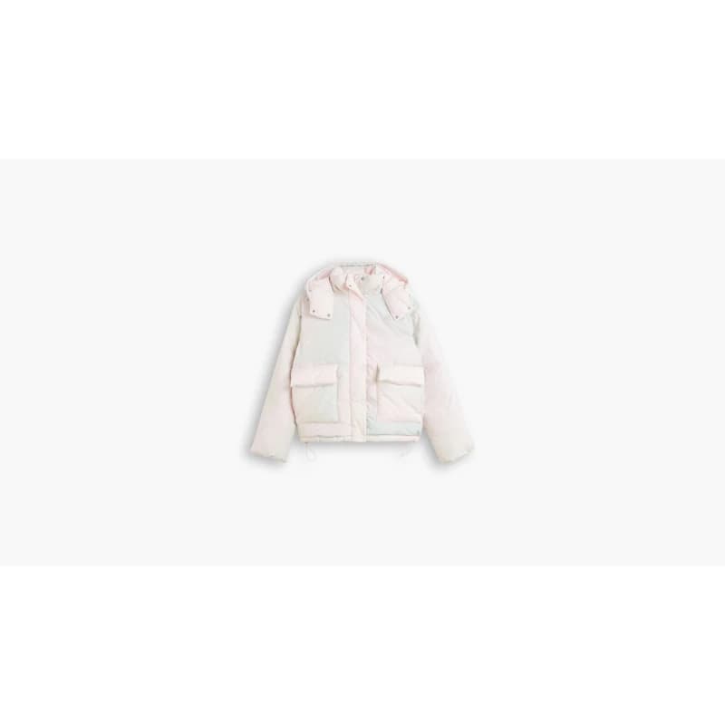 Levis Cropped Down Jacket - Blue Blue 8