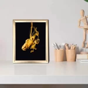 ACT-048 Multicolor Decorative Framed MDF Painting