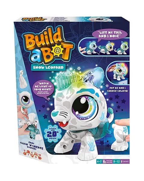 Build-a-Bot Build a Bot Snow Leopard LE95001