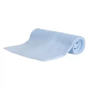 Baby Town Cellular Blanket (One Size) (Sky Blue)