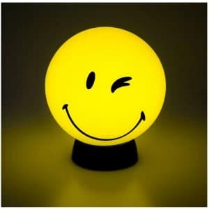 Gingersnap Playful Smiley Face Lamp