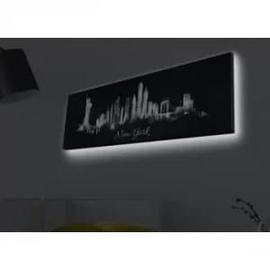 3090MDACT-003 Multicolor Decorative LED Lighted Canvas Painting