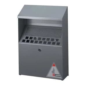 Durable 4 Litre Metal Wall Ashtray