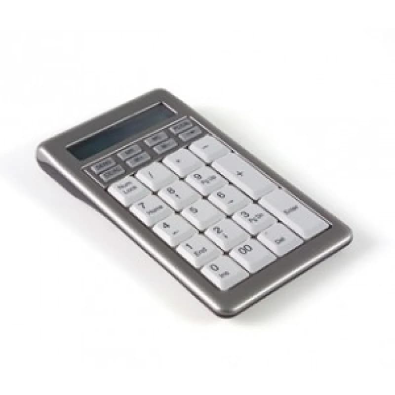 Hypertec KEYBSAT1NHY numeric keypad USB Notebook/PC Grey. White