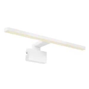 Marlee LED Dimmable Bathroom Over Mirror Light White, 3000K