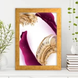 AC139479835725 Multicolor Decorative Framed MDF Painting