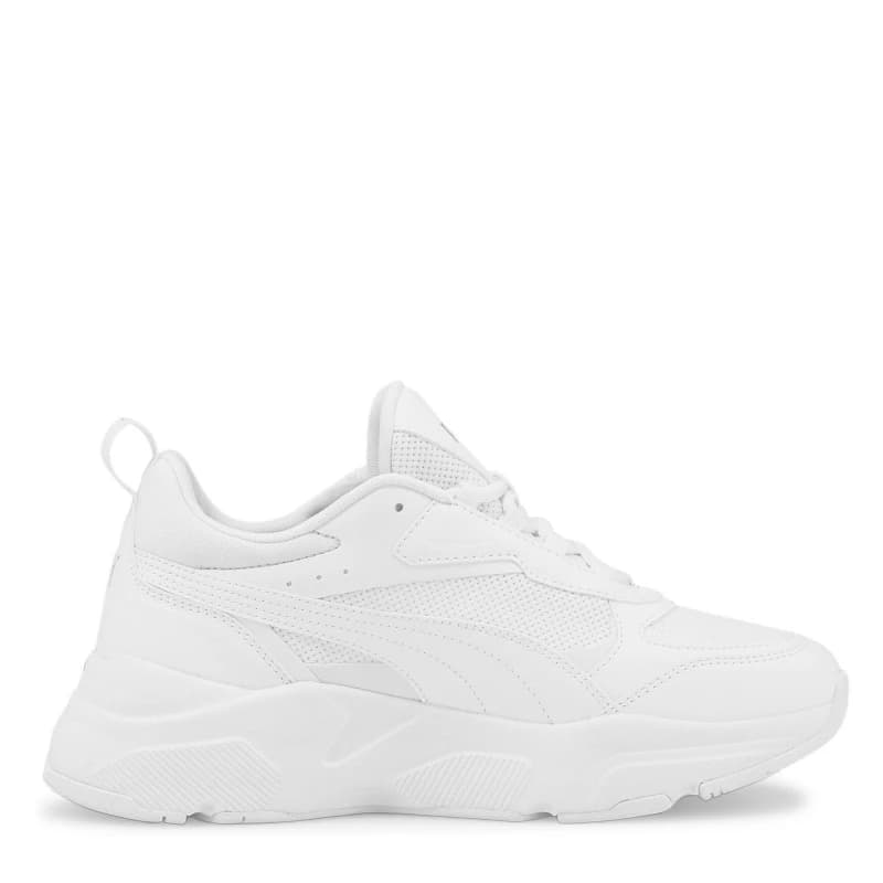 Puma Cassia Trainers Ladies - White White 8