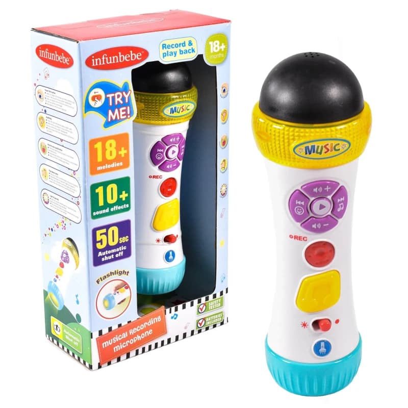 Infunbebe Musical Recording Microphone Multi unisex