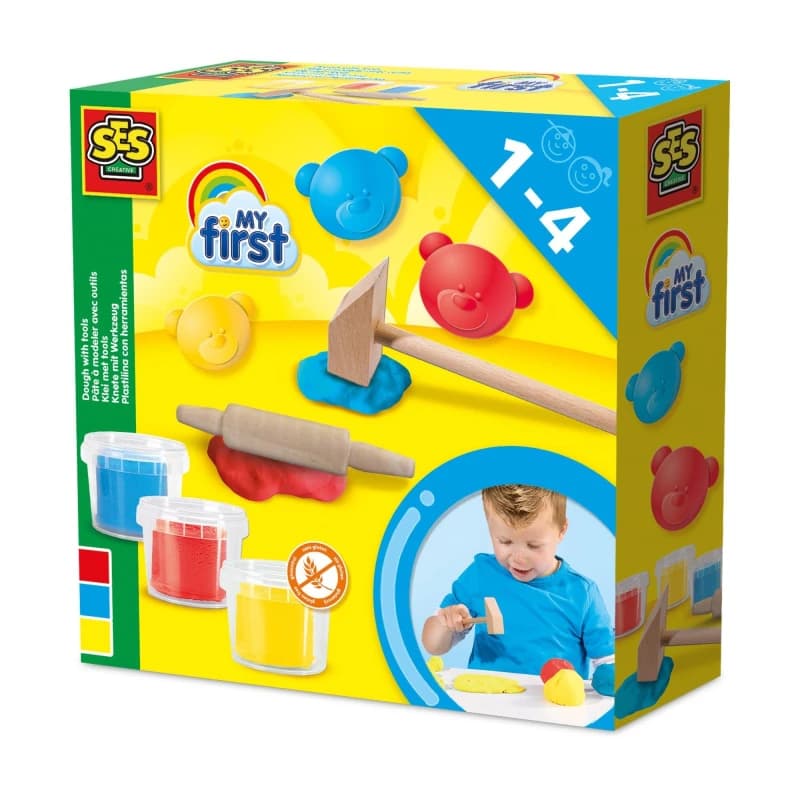SES Creative Cat Tulle Embroidery Set Multi