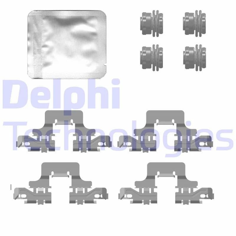 DELPHI Brake pad fitting kit DELPHI LX0776