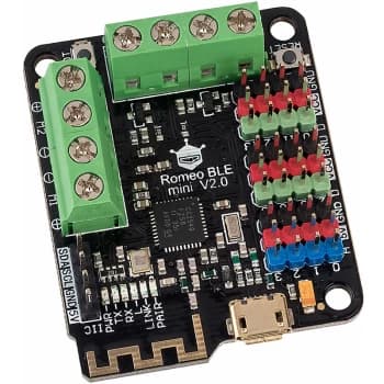 DFR0351 Romeo BLE Mini Arduino Robot Control Board with Bluetooth 4.0 - Dfrobot