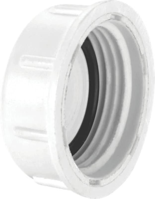 McAlpine NUT-WMVALVE Female Blank Cap White