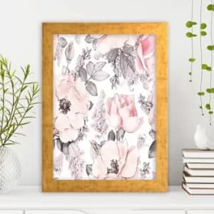 AC591885260 Multicolor Decorative Framed MDF Painting