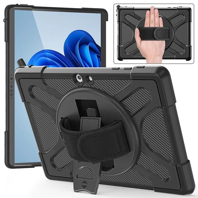 eSTUFF ES68290010-BULK tablet case 22.1cm (8.7") Cover Black