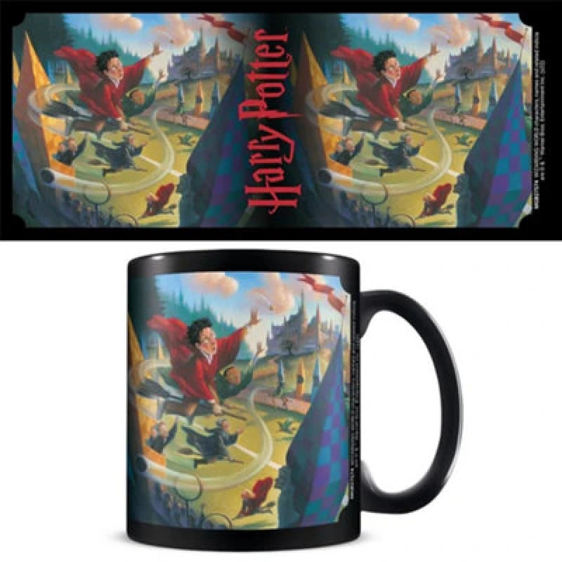 Harry Potter Quidditch Mug True Black unisex