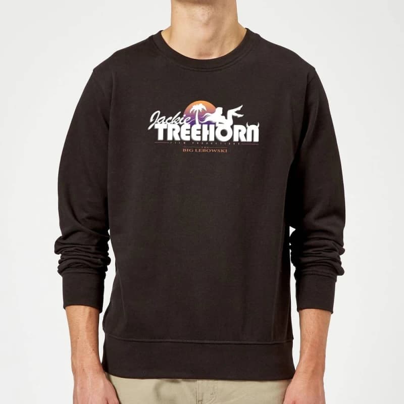 The Big Lebowski Treehorn Logo Sweatshirt - Black - L