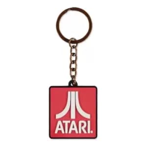 Atari Logo Rubber Keychain