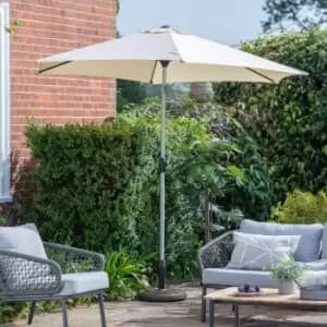 Lecco 2.7m Parasol Cream