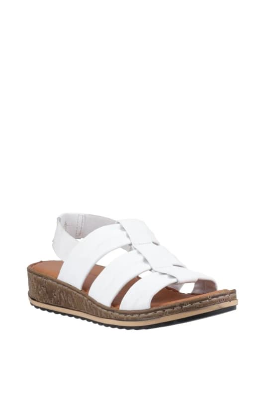 Hush Puppies Eden Gladiator Sandal White