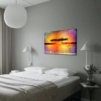 70100ABSC - 010 Multicolor Decorative Canvas Painting