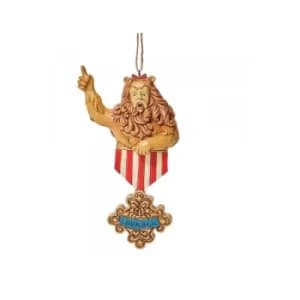 Cowardly Lion Courage (Hanging Ornament)