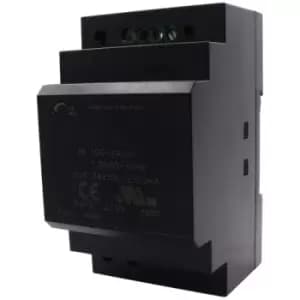 BRAINBOXES PW-245 60W Single Output Industrial DIN PSU