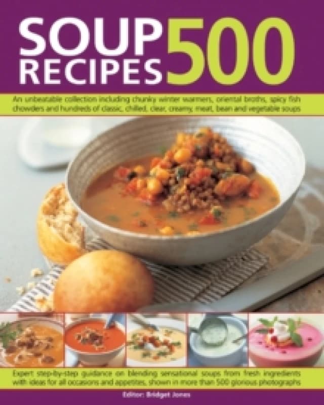 500 Soup Recipes Paperback / softback