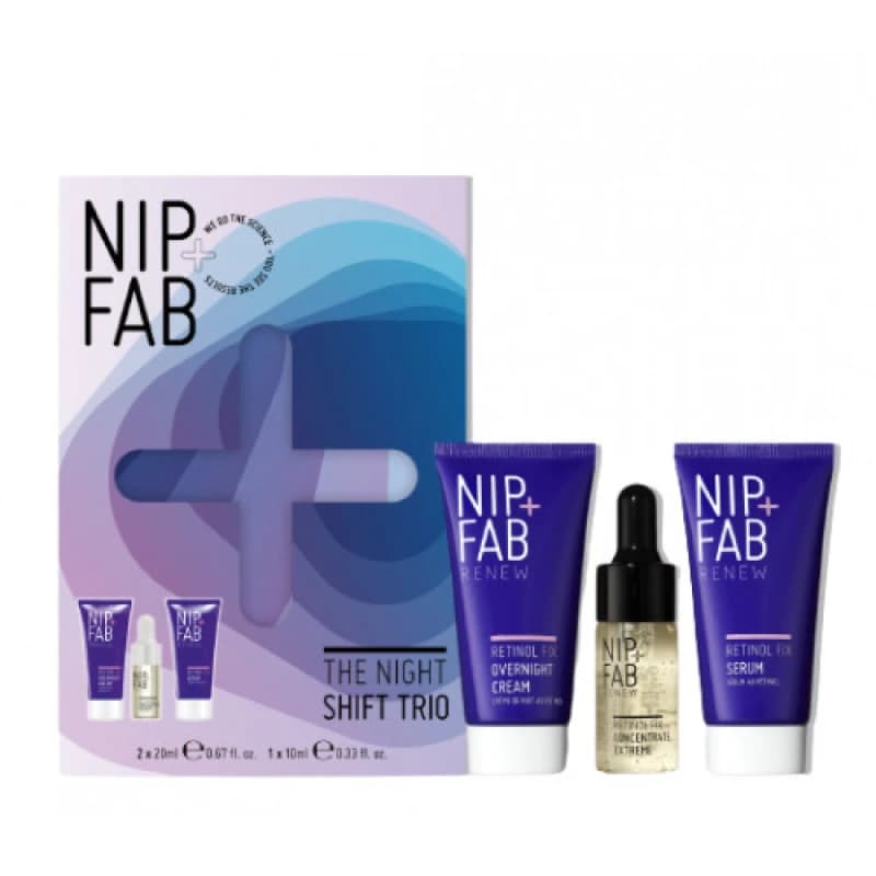 NIP+FAB Night Shift Trio