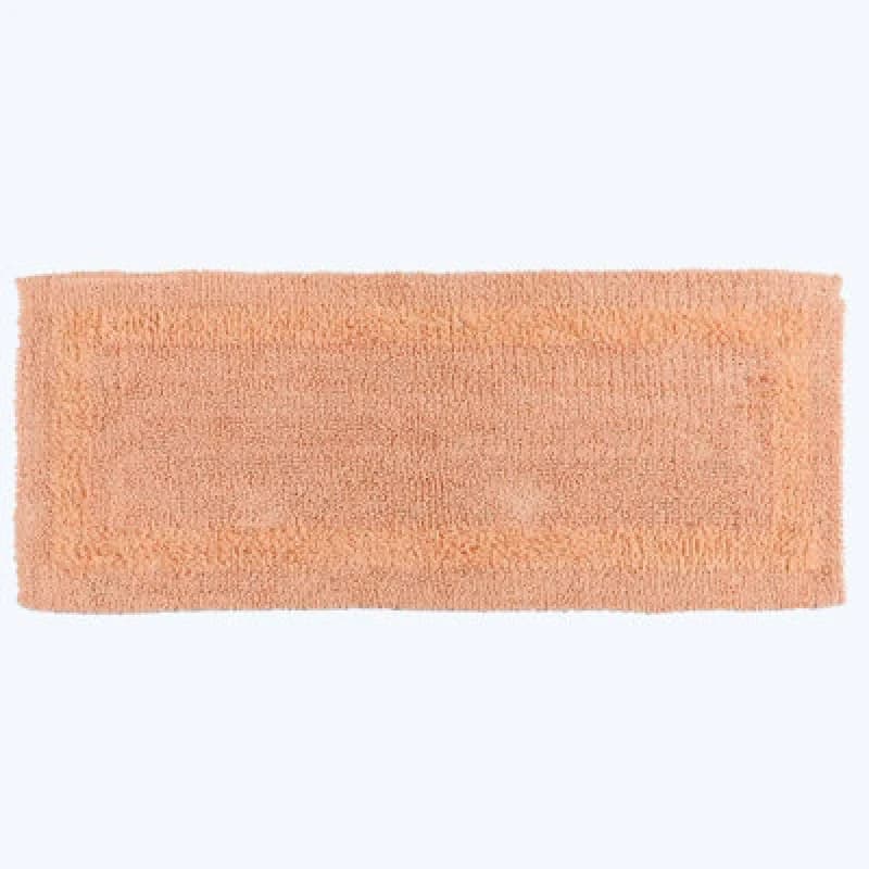 Homescapes Luxury Reversible Bath Mat Runner - Peach