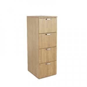 Avior 4 Drawer Filing Cabinet Ash KF72323