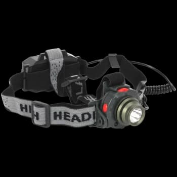 Sealey CREE LED Rechargeable Auto Sensor Head Torch Grey