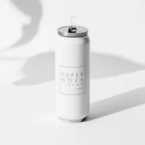 Supernova Living Can - White Gloss Holds 350ml - Single
